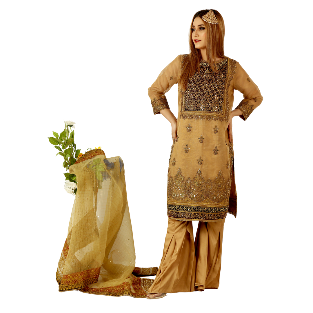 Light Brown NOOR-ARA COLLECTION