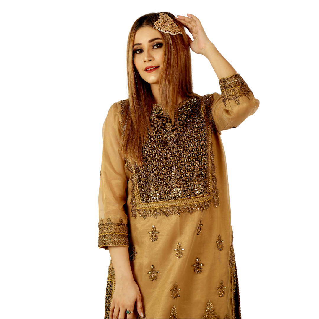 Light Brown NOOR-ARA COLLECTION