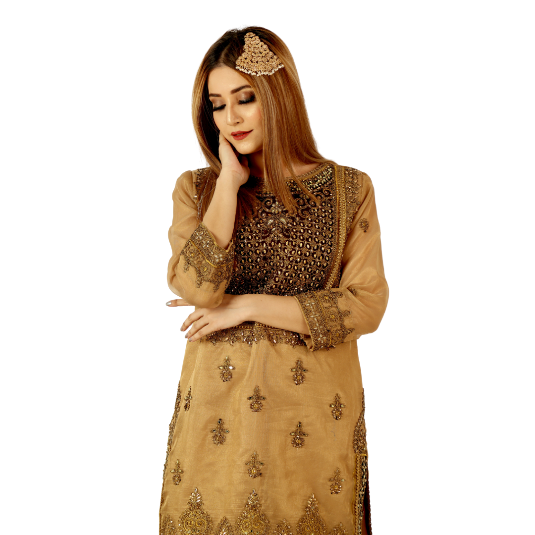 Light Brown NOOR-ARA COLLECTION