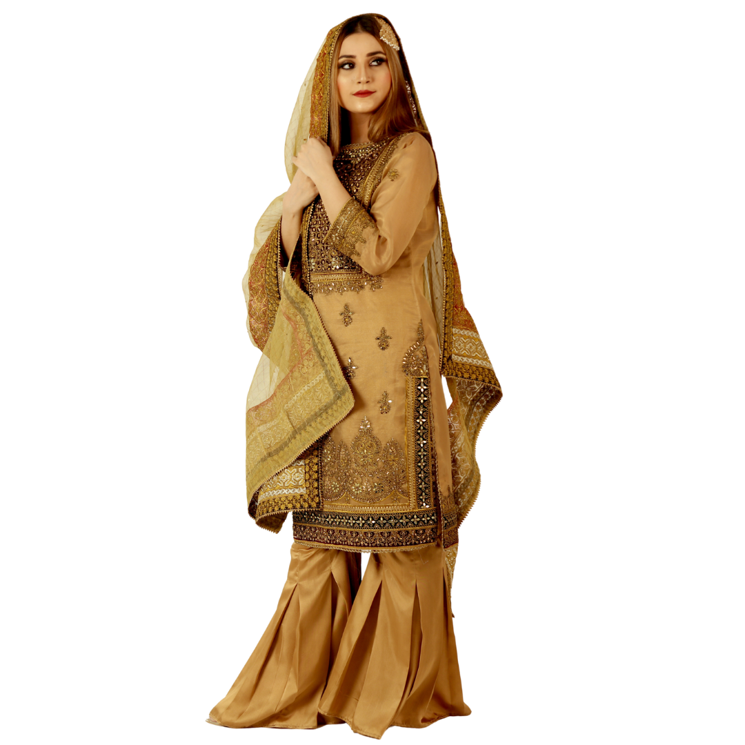 Light Brown NOOR-ARA COLLECTION